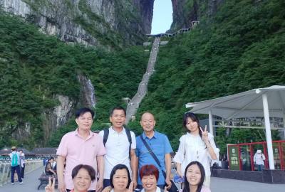 張家界康輝旅游7月份接待分享，好品質(zhì)，看的見，康輝品質(zhì)游！